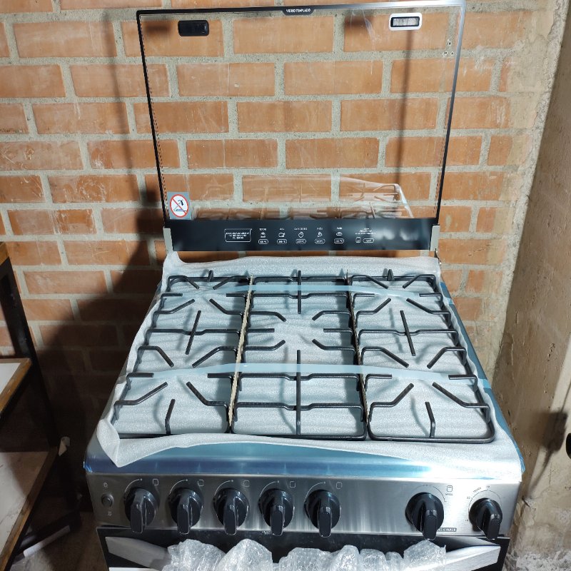 Cocina a Gas 5 Platos Mademsa FM5SSC Inoxidable