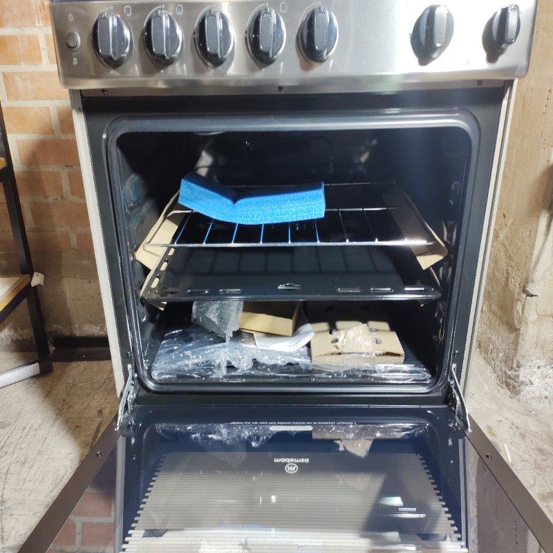 Cocina a Gas 5 Platos Mademsa FM5SSC Inoxidable