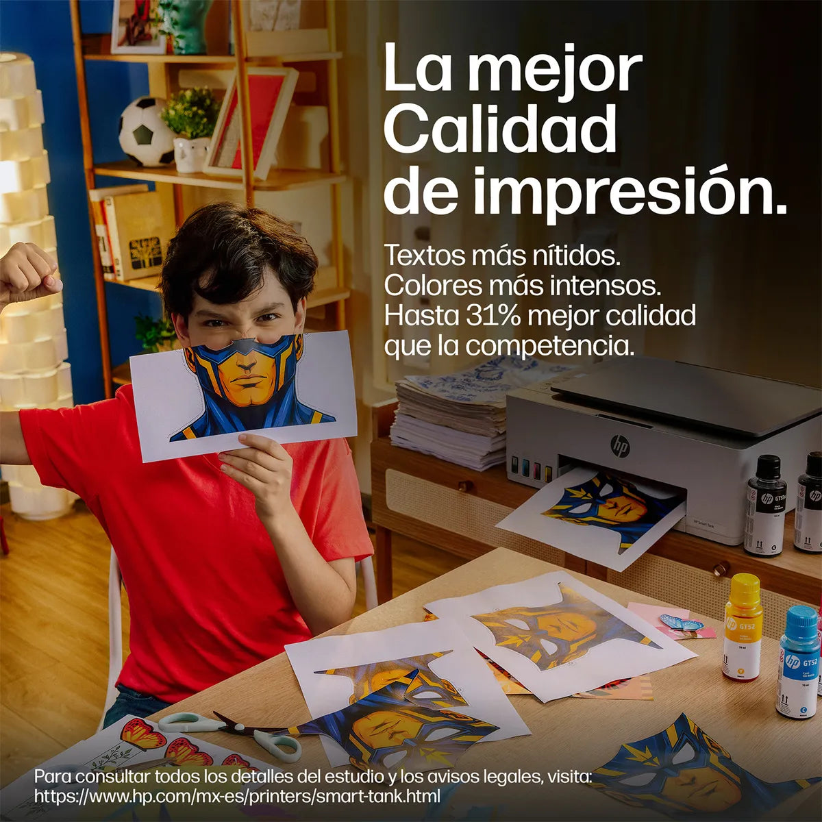 Impresora Multifuncional con Tanque de Tinta HP Smart Tank 520