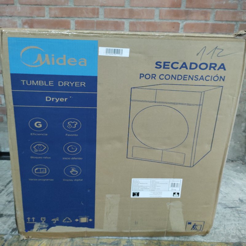 Secadora de ropa por condensación Midea MSC-90B08E 9 kg