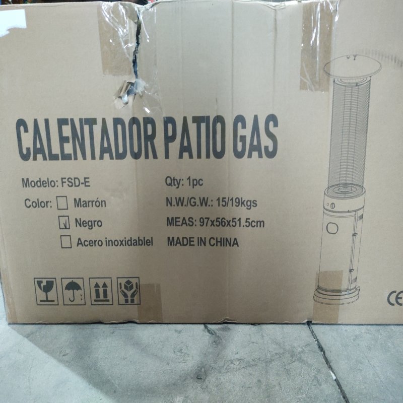 Calentador de Patio a Gas Genérico FSD-E 15 kg