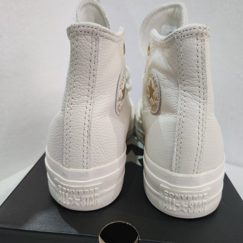 Zapatillas de Cuero Converse A12764C, Chuck Taylor Blanco