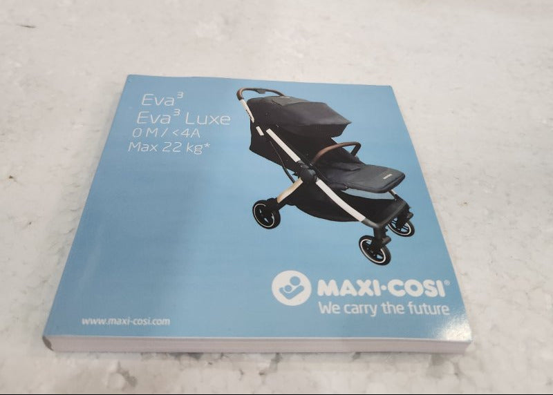 Coche de Paseo Maxi-Cosi Eva 3 Negro Champagne