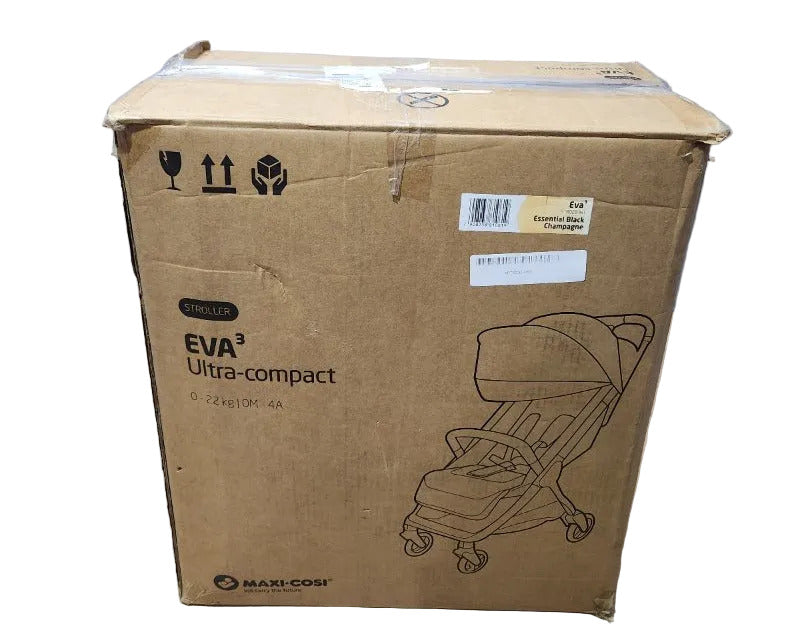 Coche de Paseo Maxi-Cosi Eva 3 Negro Champagne