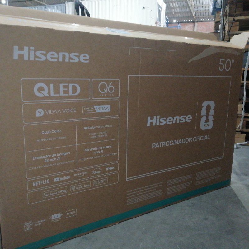 Smart TV QLED Hisense 50Q6QV 50 Pulgadas