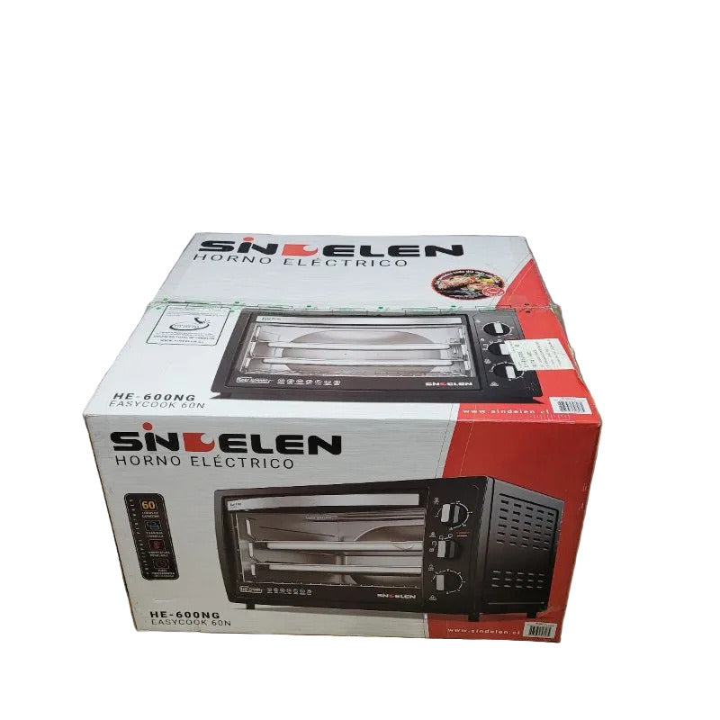 Horno Eléctrico Sindelen HE-600NG, Easycook 60N 60 Litros