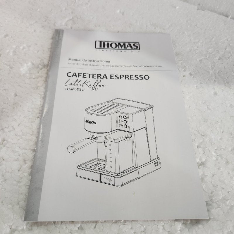 Cafetera Espresso Thomas TH-160DELI Inoxidable