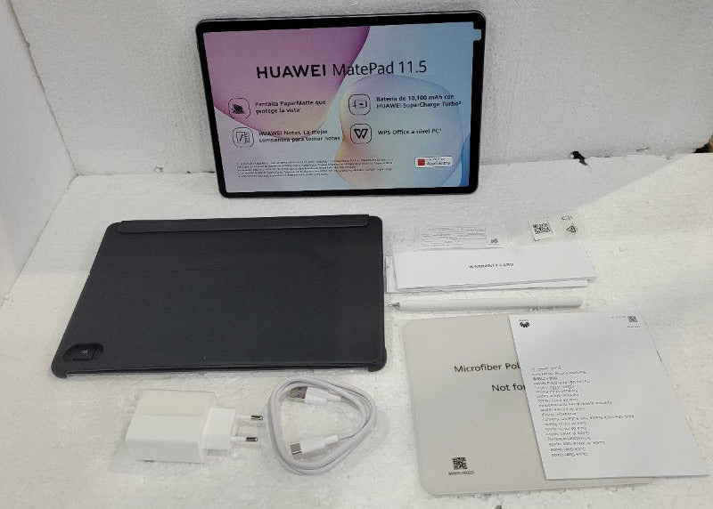 Tablet Huawei MatePad 11.5 TXZ-W09 + Smart Keyboard + M-Pencil Gris 256GB ROM 8GB RAM