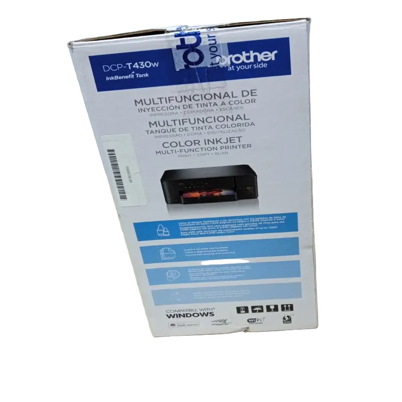 Multifuncional Brother DCP-T430W Negro