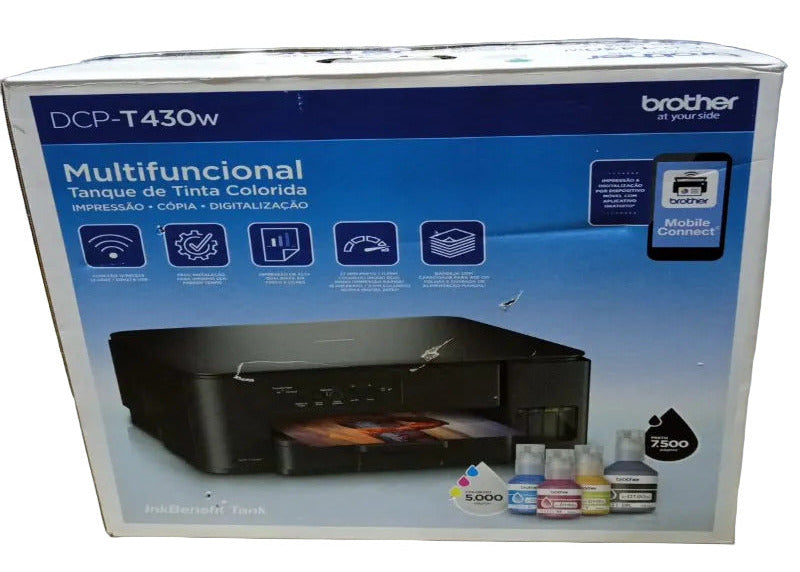 Multifuncional Brother DCP-T430W Negro