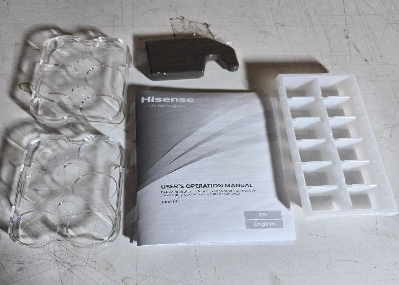 Refrigerador Hisense RB341NL 262 Litros Silver