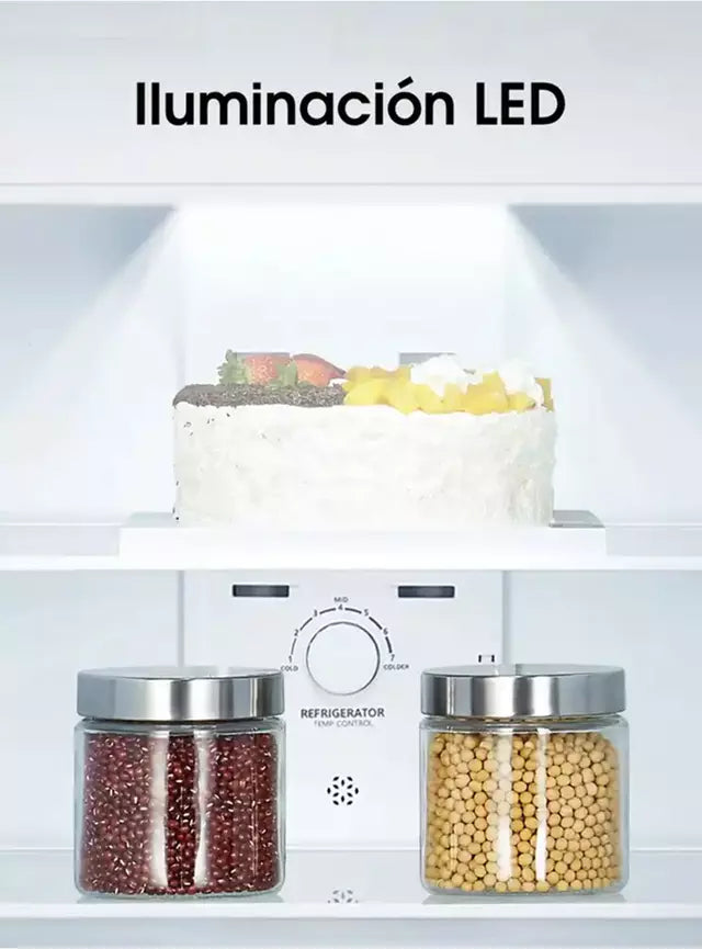 Refrigerador Hisense RB341NL 268 Litros, Plata