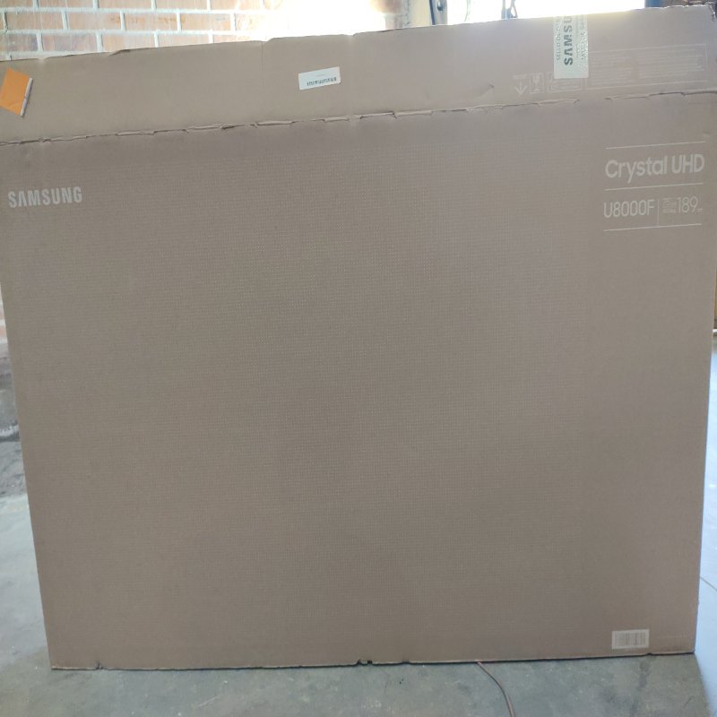 Smart TV Crystal UHD Samsung UN75U8000FG 75 Pulgadas
