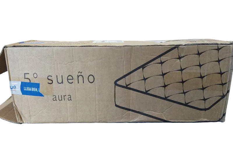 Colchón 1 Plaza Aura 5to Sueño 90x190x21cm