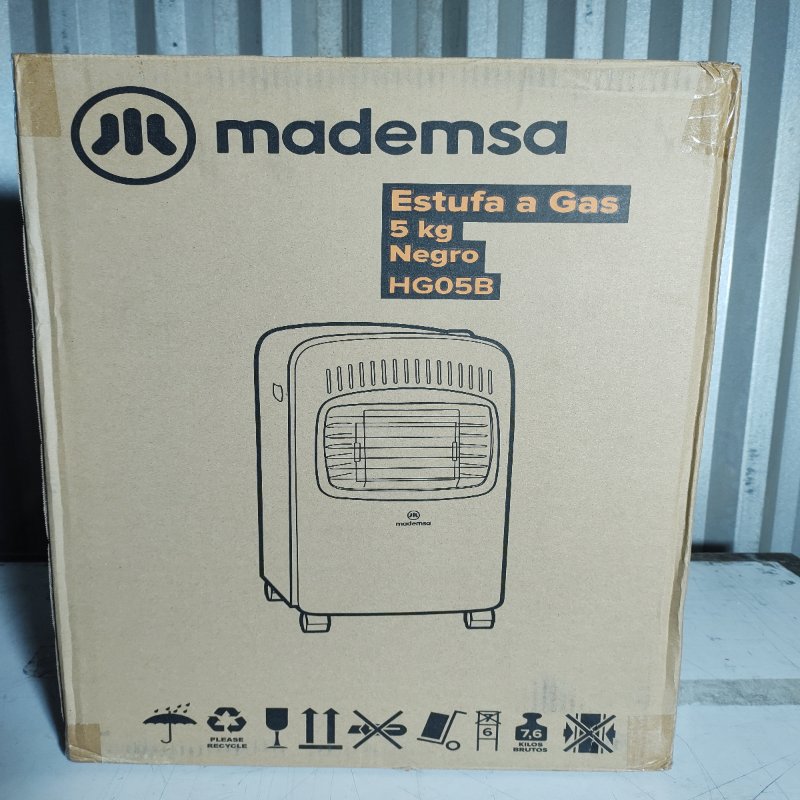 Estufa a Gas Licuado Mademsa HGO5B 5 kg