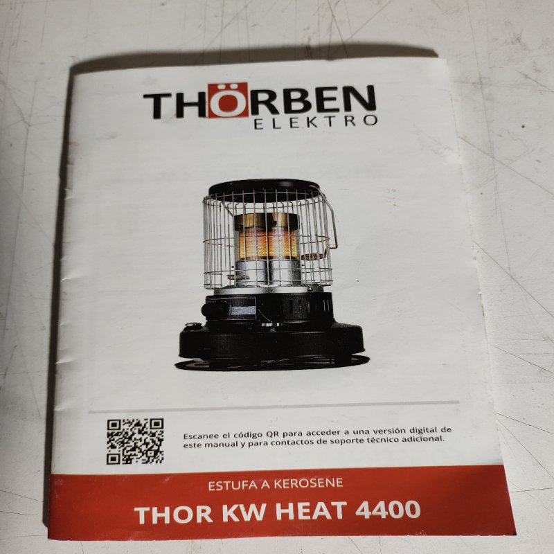 Estufa a Parafina Thorben Heat 4400, 7.2 Litros