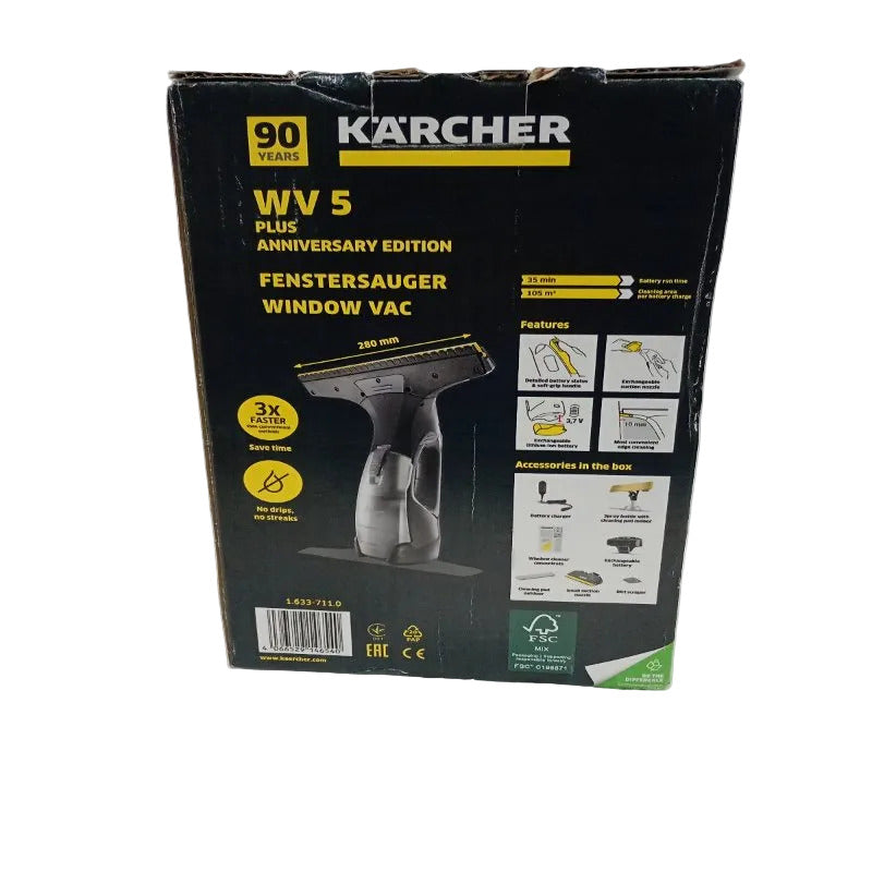 Limpiador de Cristales KARCHER WV 5 Plus Anniversary Edition a Batería