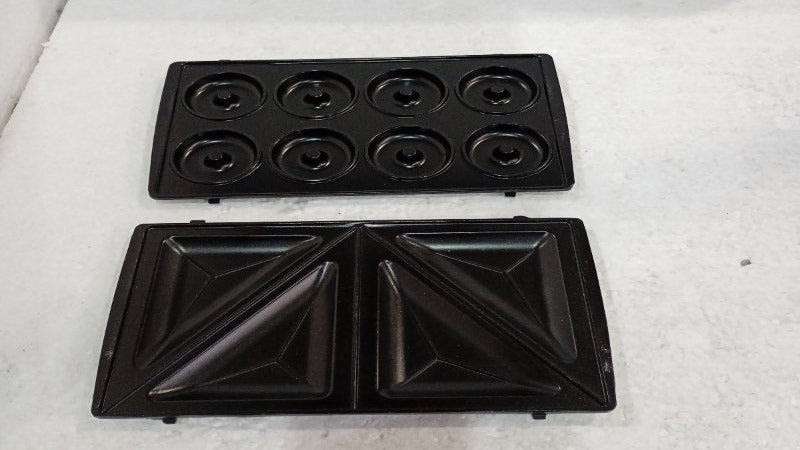 Sandwich Maker 6 en 1 con Moldes Intercambiables Antiadherente