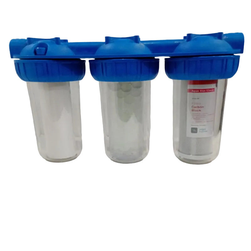 Filtro de Agua Vigahome Triple Antisarro + Sedimentos + Cloro