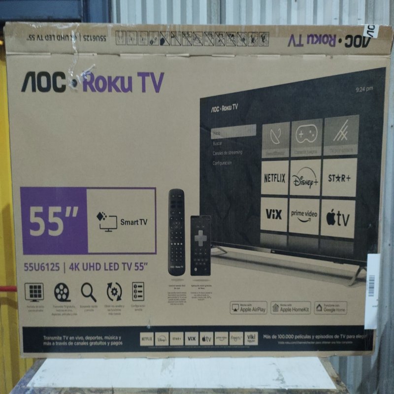 Smart TV UHD LED AOC 55U6125 55 Pulgadas