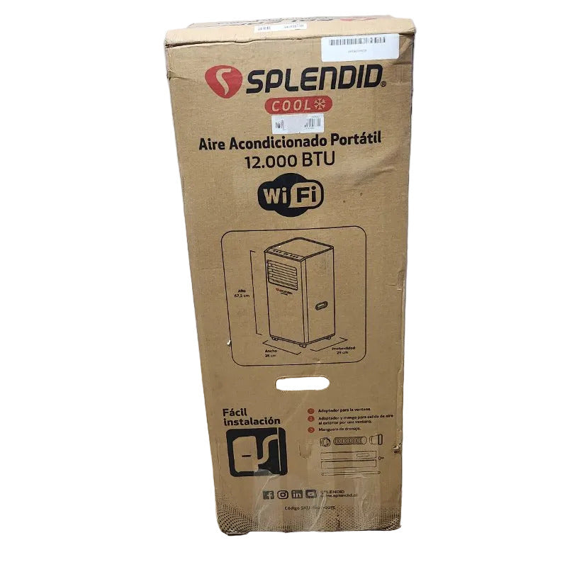 Aire Acondicionado Portátil Splendid Cool 12000 BTU WiFi