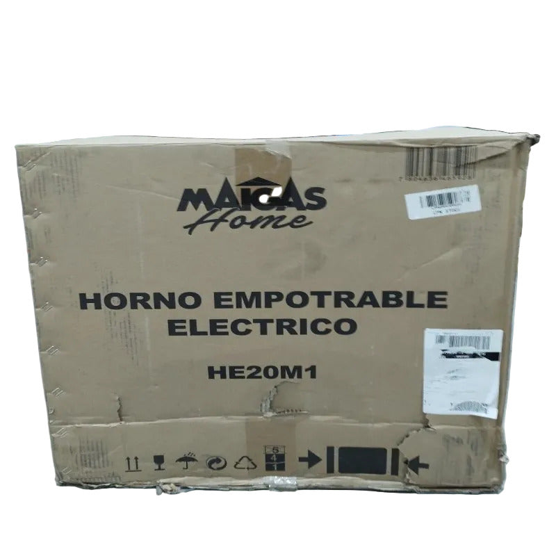 Horno Empotrable Maigas HE20M1 60 Litros Negro