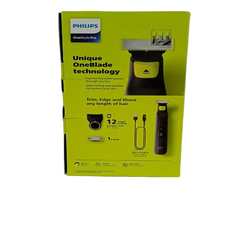 Recortadora de Barba Philips OneBlade Pro Negro