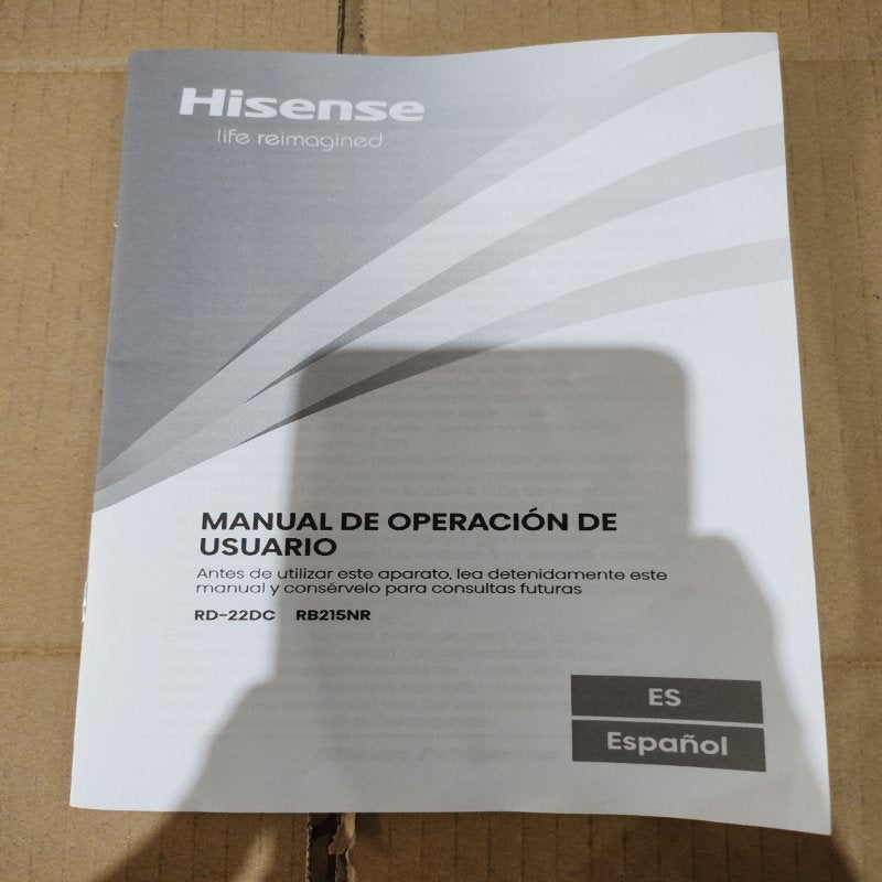 Refrigerador Hisense RB215NR 165 Litros Rojo