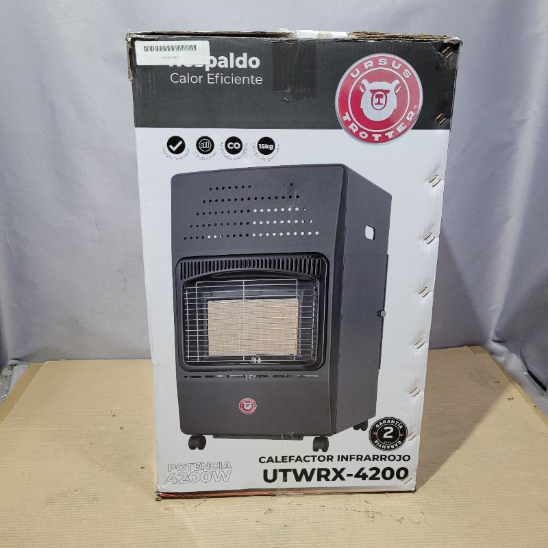 Estufa Calefactor Infrarrojo Ursus Trotter UT WRX-4200, 15 kilos