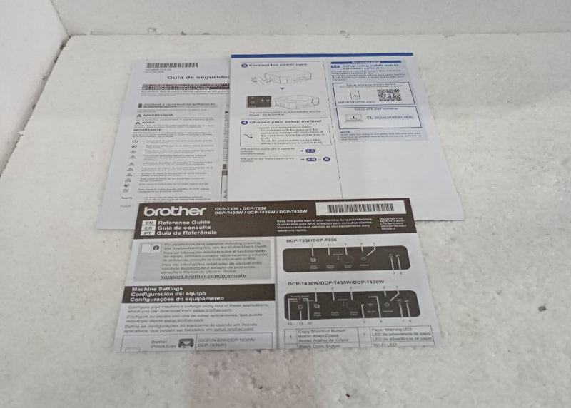 Impresora Multifuncional Brother DCP-T230 Negro