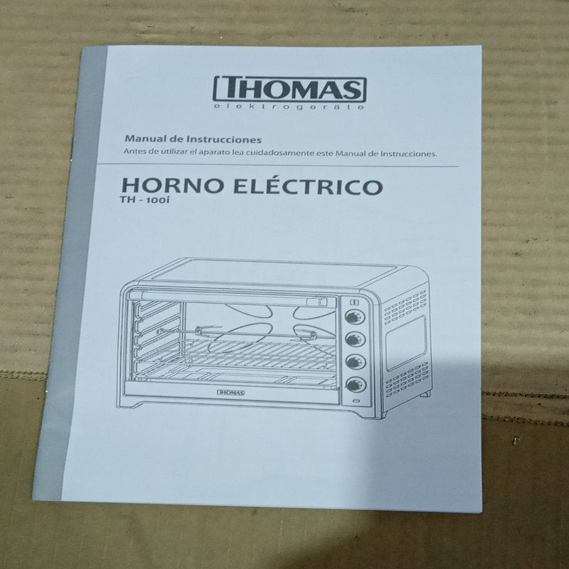 Horno Eléctrico Thomas TH-100I 100 Litros