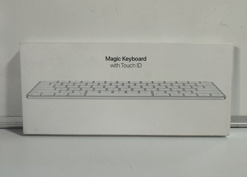 Teclado Mágico con Touch ID Apple A2449, Blanco