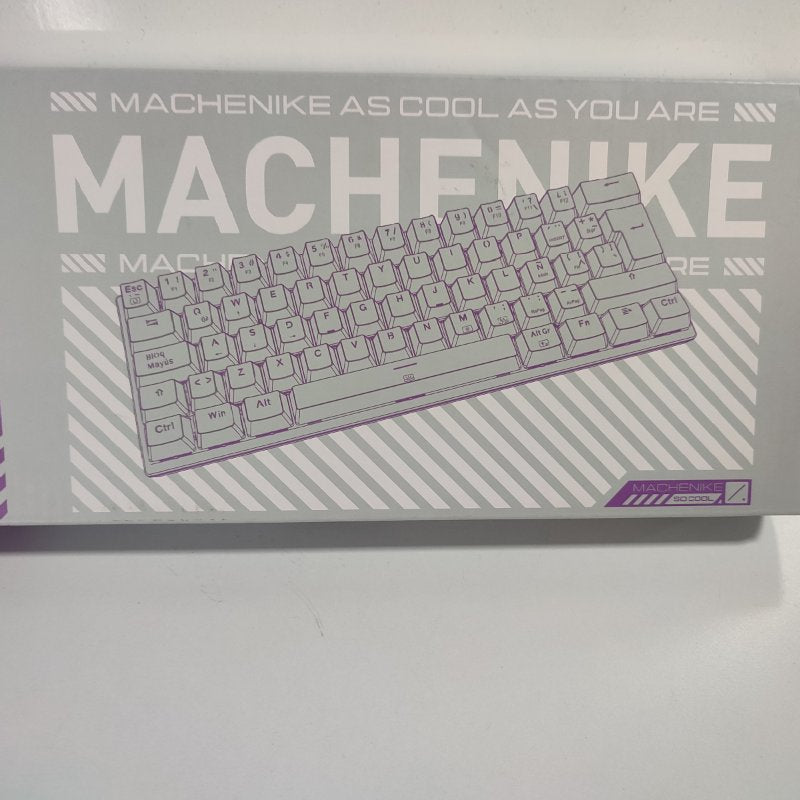 Teclado Mecánico Machenike K500-B61 Red Switch RGB con Cable
