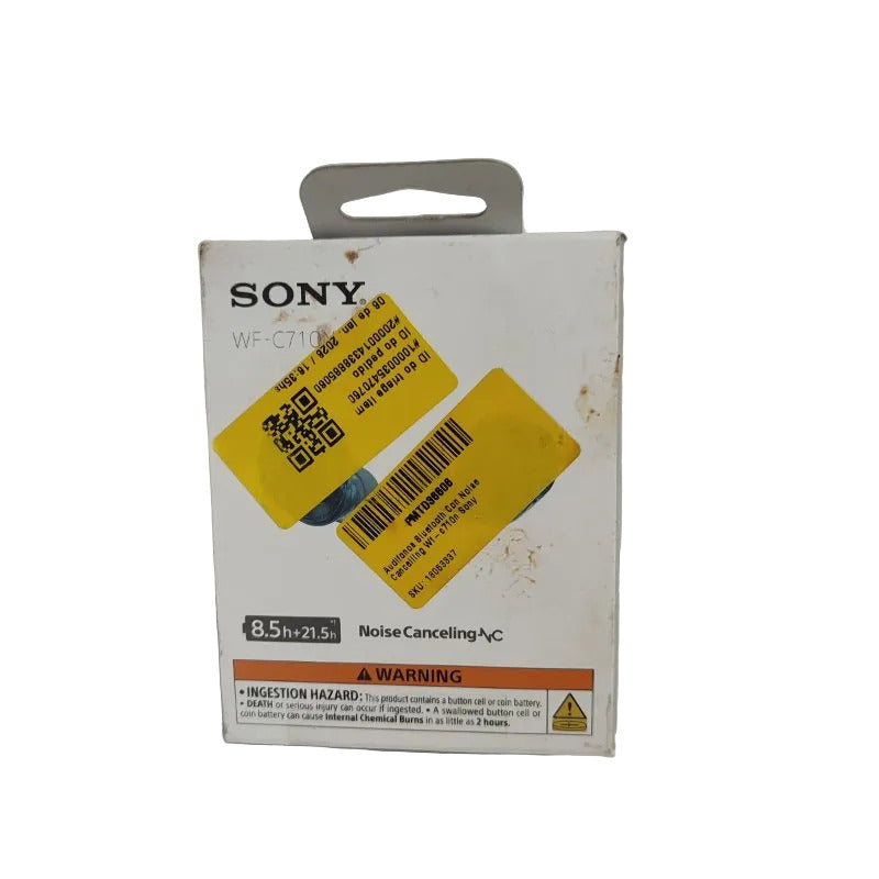 Audífonos Bluetooth con Noise Canceling Sony WF-C710N 8.5H+21.5H