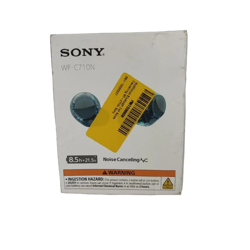 Audífonos Bluetooth con Noise Canceling Sony WF-C710N 8.5H+21.5H