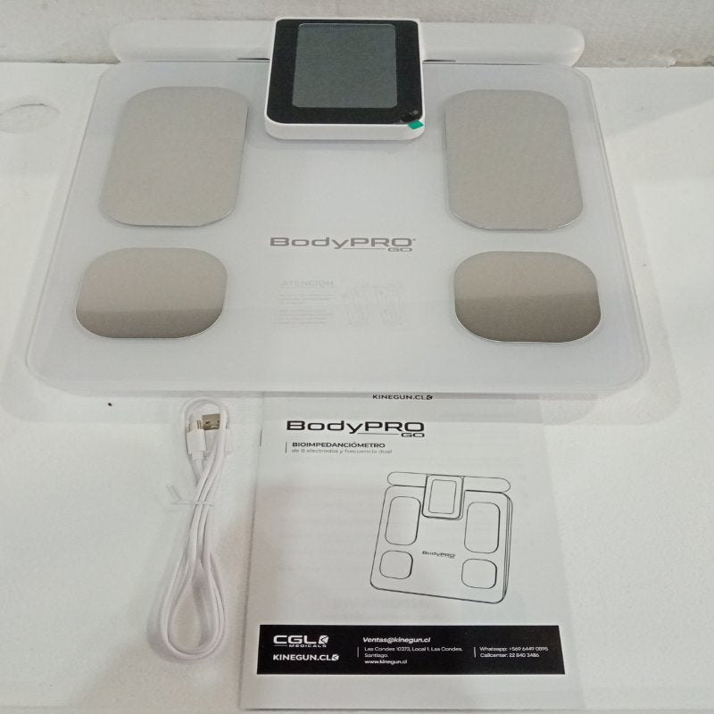 Báscula Inteligente BodyPro 2.0 Bioimpedanciómetro