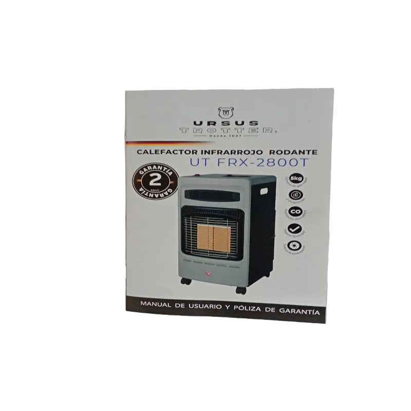 Calefactor Infrarrojo Ursus Trotter UT FRX-2800T, 5 kg