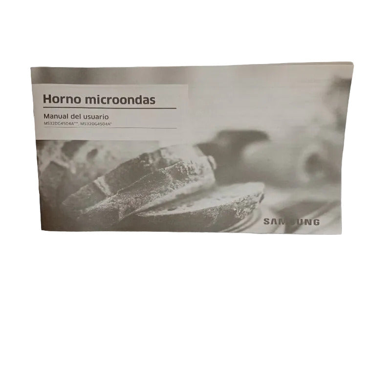 Microondas Samsung MS32DG4504AGZS con Power Defrost, 32 Litros