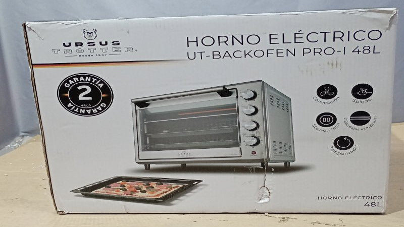 Horno Eléctrico Ursus Trotter UT-BACKOFEN PRO-I 48 Litros