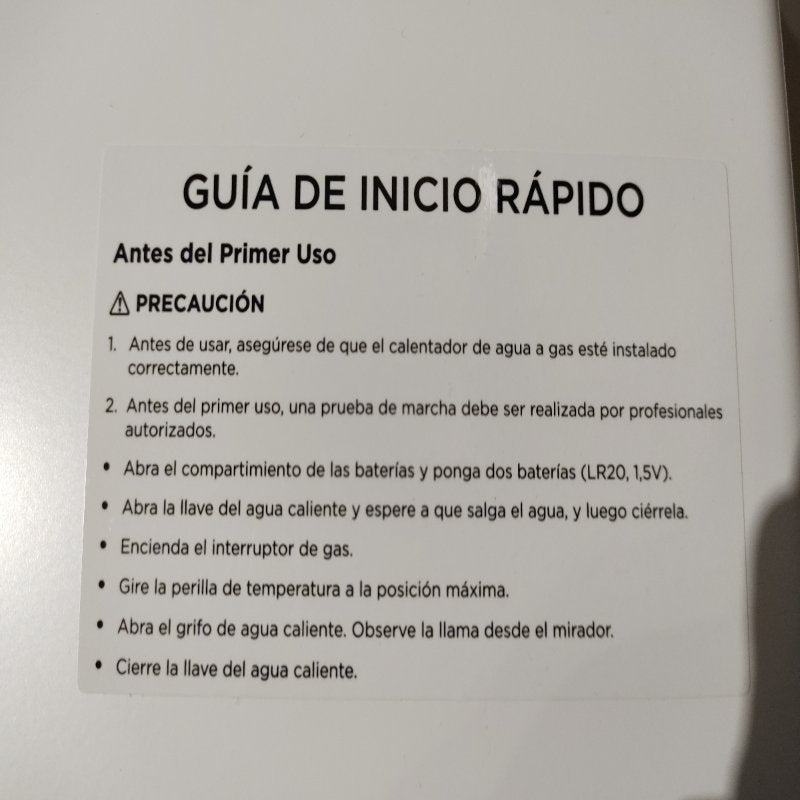 Calefont Midea MGWH10-20MDNCLW-GL 10 Litros Gas Licuado