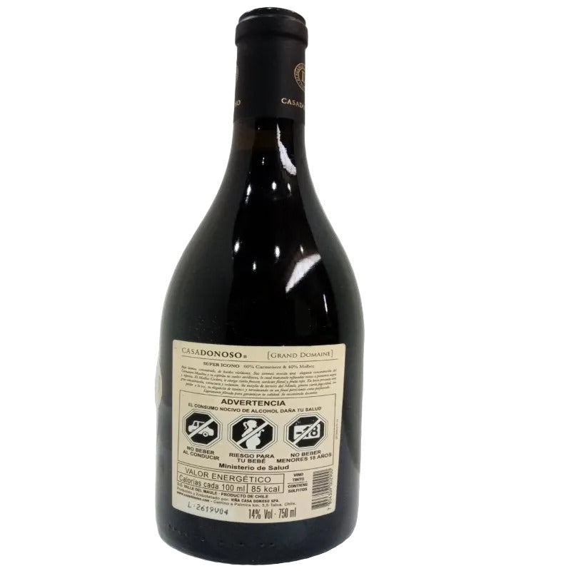 Vino Tinto Casa Donoso Grand Domaine Valle del Maule 2021