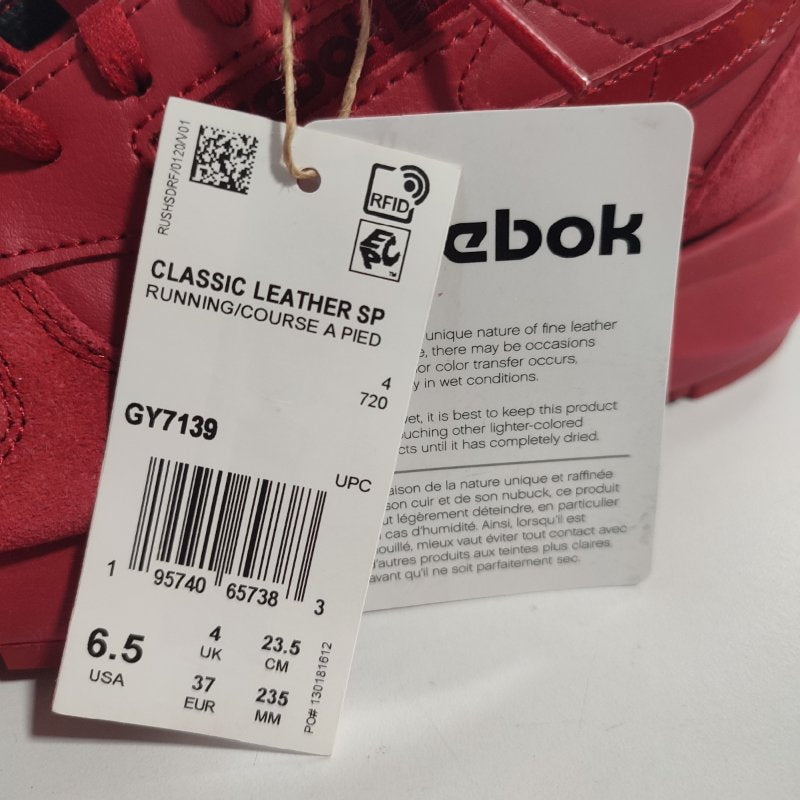 Zapatillas Reebok Classic Leather SP GY7139 Red