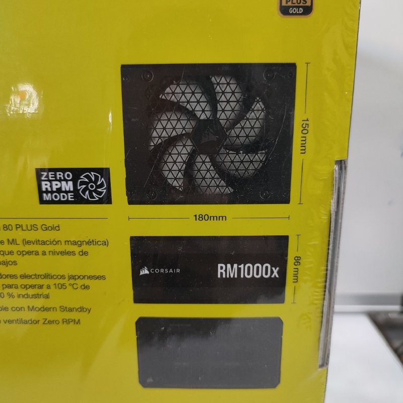 Fuente de Poder ATX Corsair RM1000X 1000W 80 PLUS