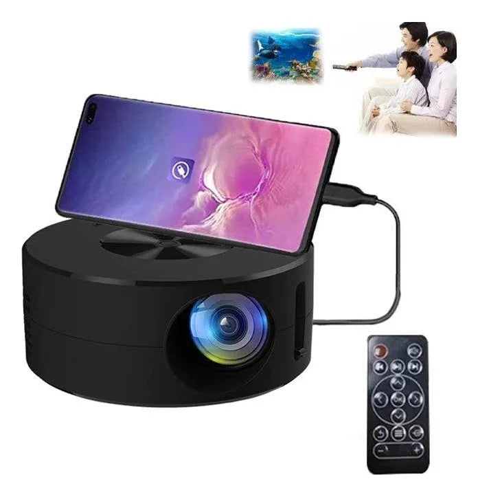Mini Led Projector Mini Time To Enjoy Negro