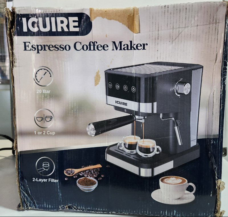 Cafetera espresso ICUIRE CM3080 1050W