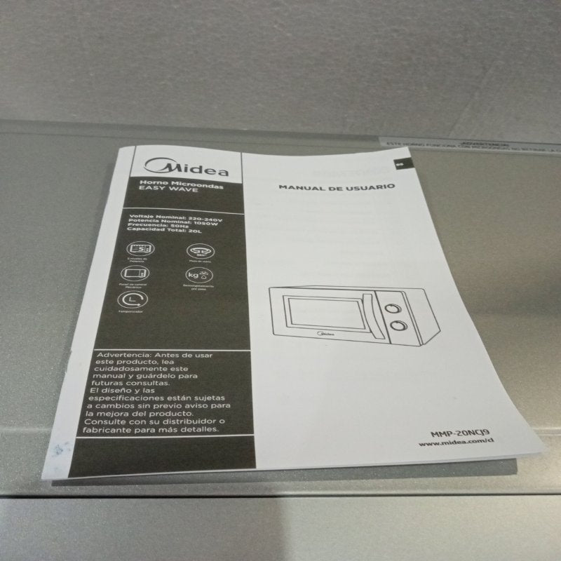 Microondas Midea Easy Wave MMP-20NCJ9 20 Litros