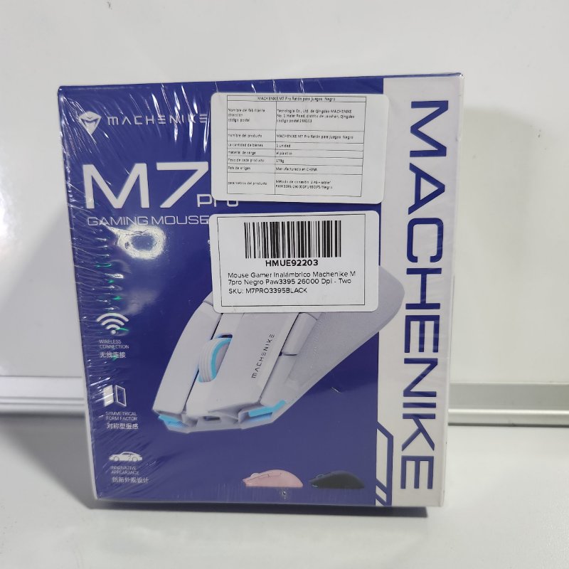 Mouse Gamer Inalámbrico Machenike M7 Pro Black