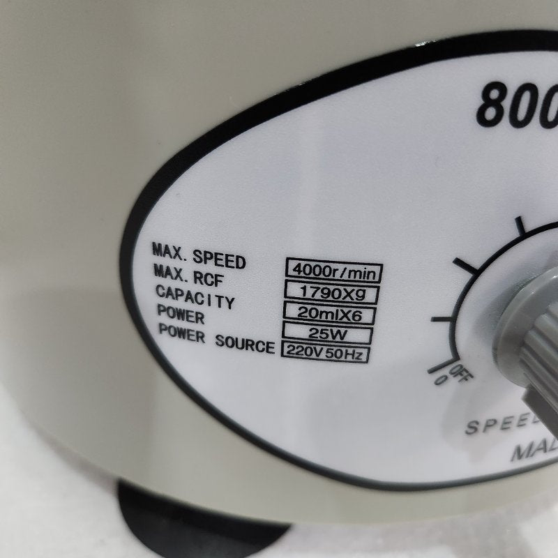 Centrifugadora de Laboratorio Genérica 800-1 20ml x 6 / 25W