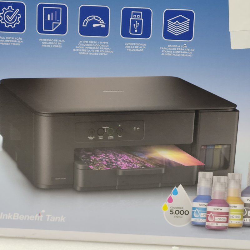 Impresora Multifuncional Brother DCP-T230 Negro
