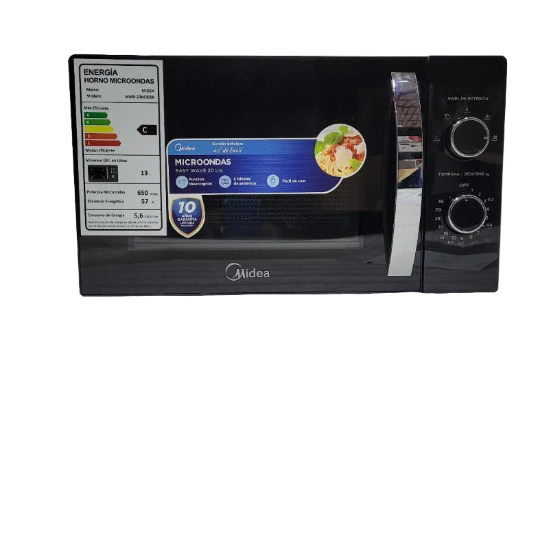 Microondas Midea MMP-20NCJ9BK 20 Litros